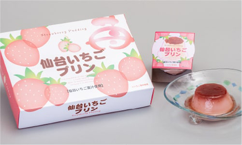 いちごプリン