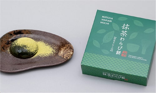 抹茶わらび餅（抹茶きなこ付）イメージ