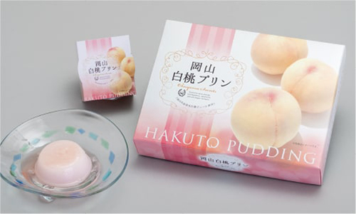 白桃プリンイメージ